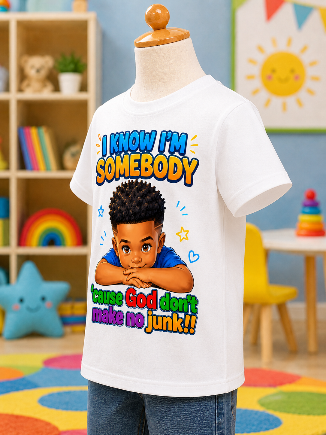 I Know I'm Somebody Graphic Tee (Boy)