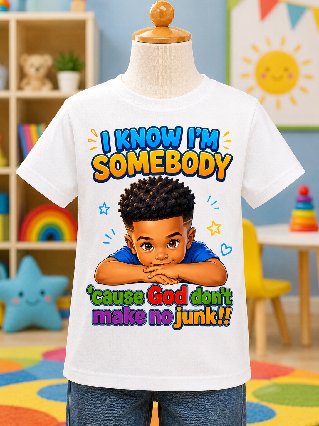 I Know I'm Somebody Graphic Tee (Boy)