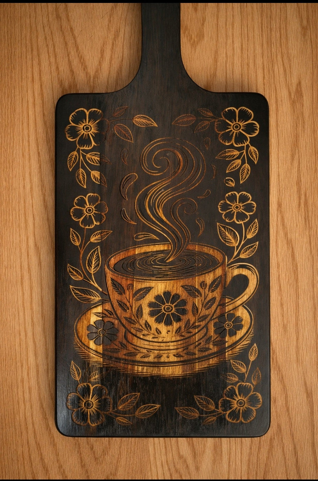3-in-1 Cutting, Serving & Decorative Board