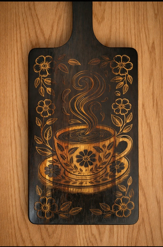 3-in-1 Cutting, Serving & Decorative Board