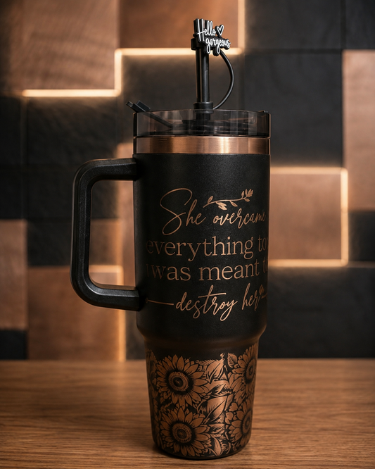 Empowering Engraved Tumblers