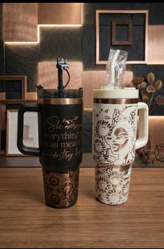 Empowering Engraved Tumblers